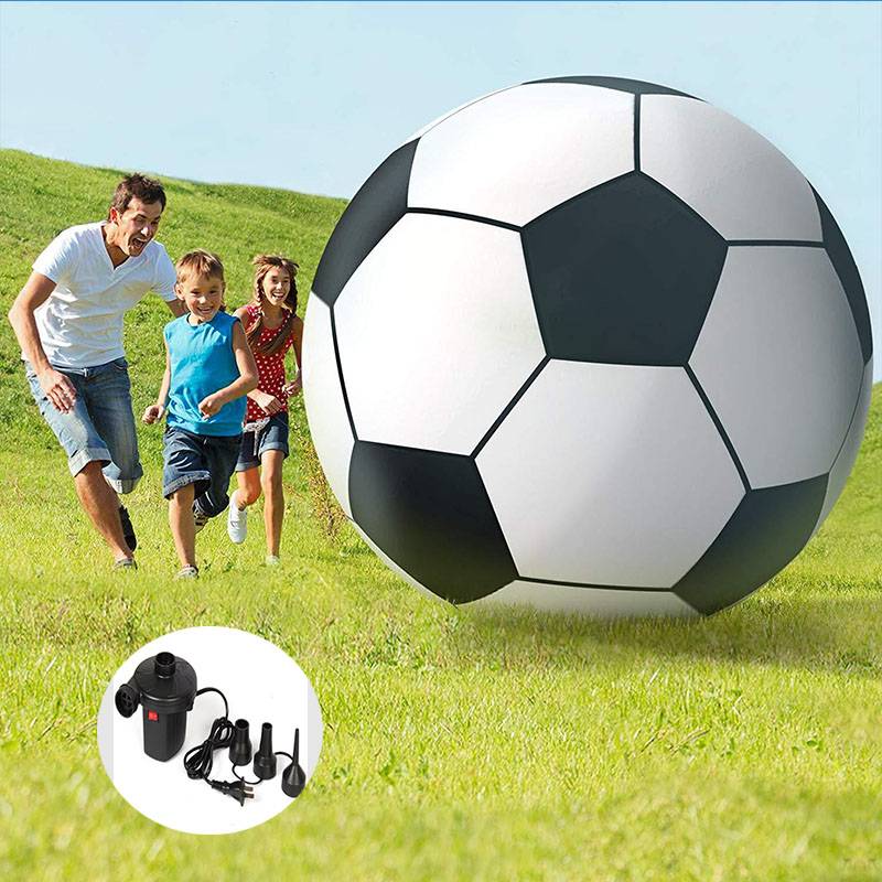 Thicker diameter 1 meter football+electric pump
