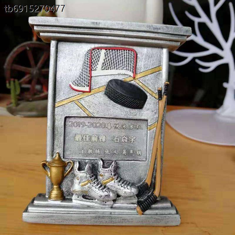 Ice Hockey Creative Hockey Competition Prize and Crafts Snaken Birthday Gift Medal Soft Decoration Freemail