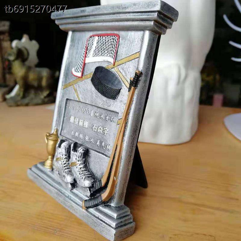 Ice Hockey Creative Hockey Competition Prize and Crafts Snaken Birthday Gift Medal Soft Decoration Freemail