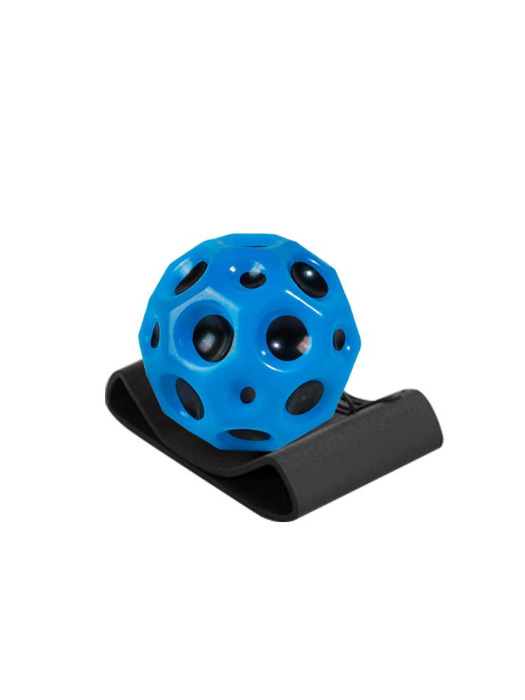 Wrist elastic ball Moon Stone Stone Children with Rope Toy Boys Dumping Spring Sumped Ball Blind Power Betting Betball