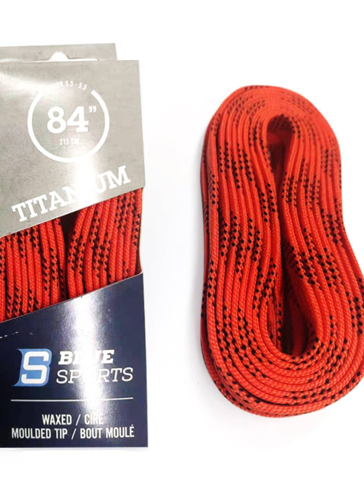 Ice knife shoe laces hockey training contest ball knife shoes icehouse shoes, children's multi -color banded shoes rope