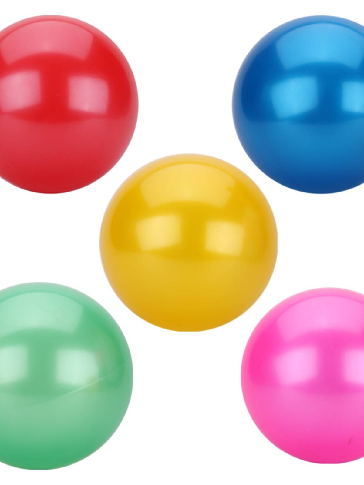 Handball 15-45 cm Small ball Children Shooting Ball Light Skin Pure Color Pure Color Kindergarten Toys Toy Ball Pearl Light