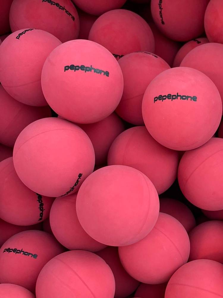 6CM beginner training squash fast, hollow high elastic ball player ball rubber elastic ball hit speed training
