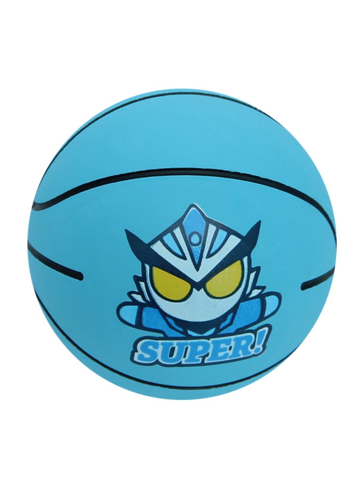 Plastic ball children's high elastic hand grip mini blue ball rubber shooting ball rebounds back to inflatable kindergarten small leather ball