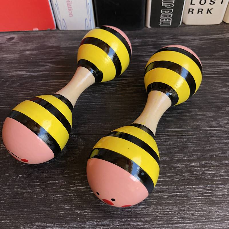 Small bee double -headed sand balls two installations