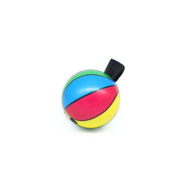 6.3 cm pu sponge ball finger with a rope stretch ball foam ball small leather ball children's toy ball grip ball