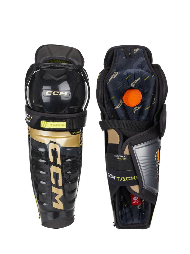 CCM ASV PRO Ice Hockey Legy Legs Children Adult Wheel Slip Poat Professional Protective Set Equipment Equipment