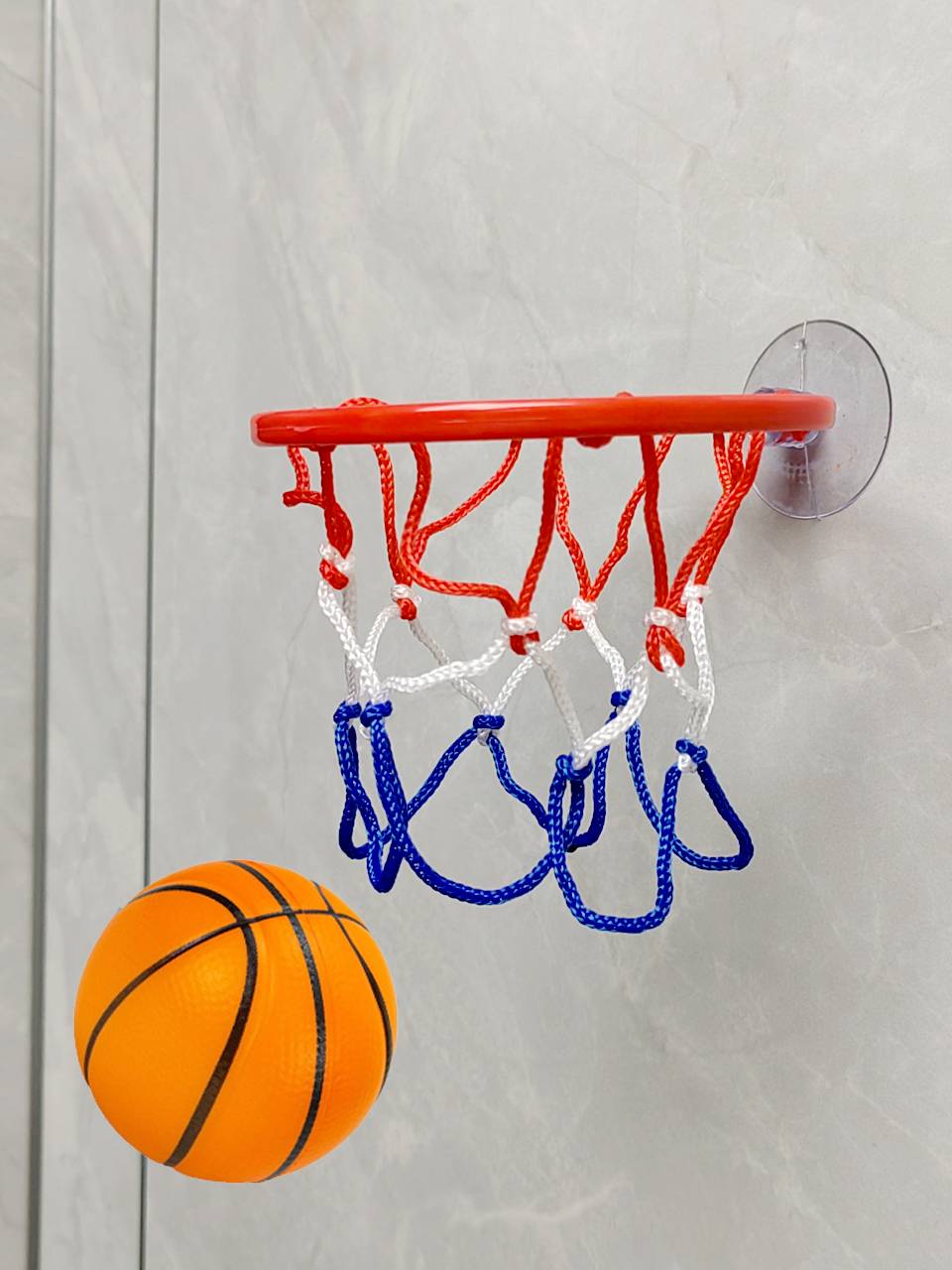 Mini small basketball free punching basketball basketball shelf ball sensor training ball to decompress the mini venting elastic ball toy