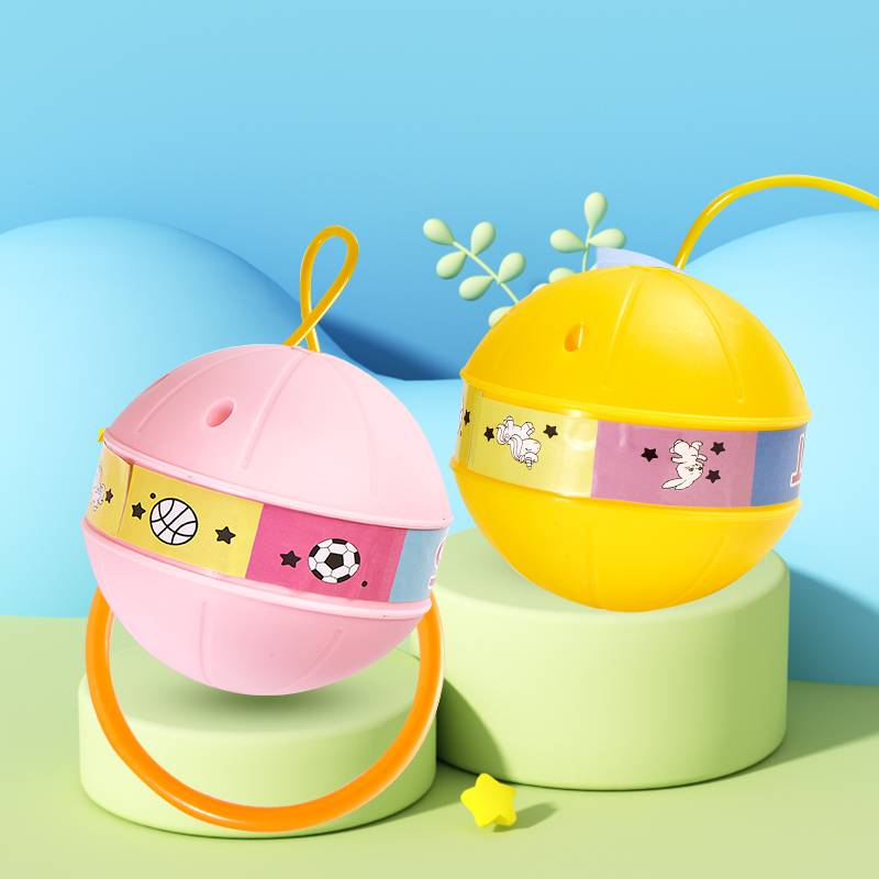 Lighting jumping ball [yellow+pink]