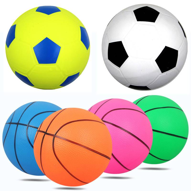 Baby cartoon leather ball children shooting the ball 2-9 years old training ball, one hand grabbed the ball gift toy ball early teaching