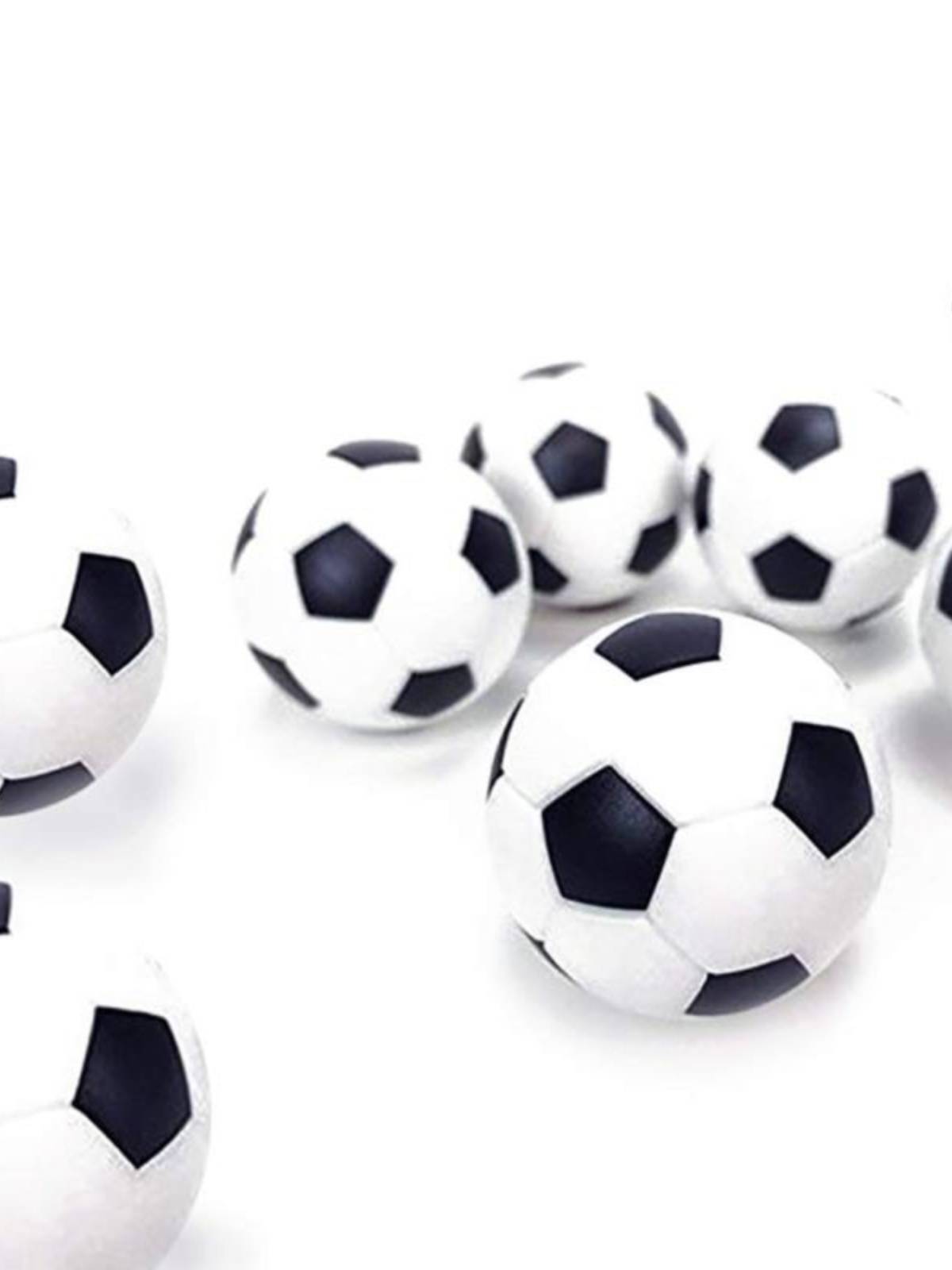 Table football machine toy flower ball solid small football black and white football 30mm/32mm/36mm