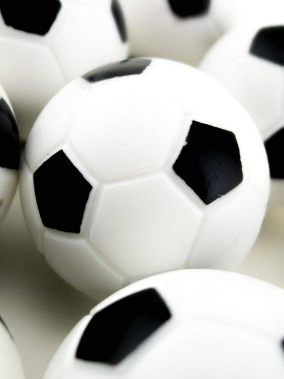 Table football machine toy flower ball solid small football black and white football 30mm/32mm/36mm