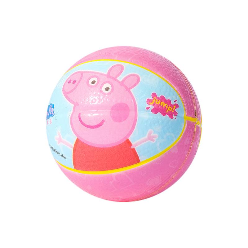 Wangwang team solid elastic ball children's toy small basketball mini small leather ball baby special football interaction