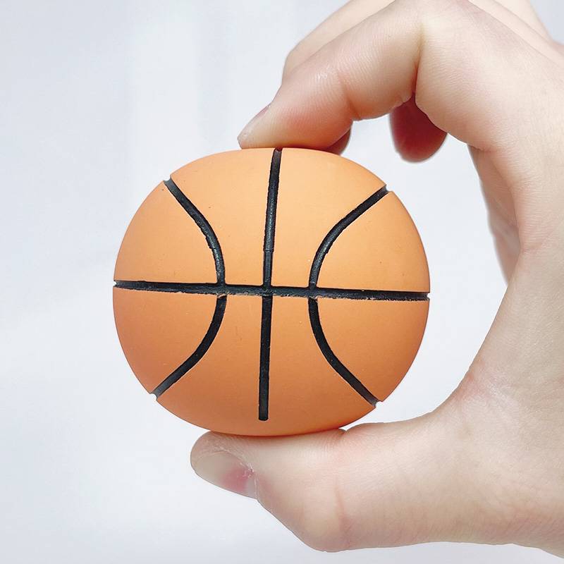 Mini Bouncing Boy Little Basketball Baby Rubber Pumpball Specialized In Careless Toy Ball