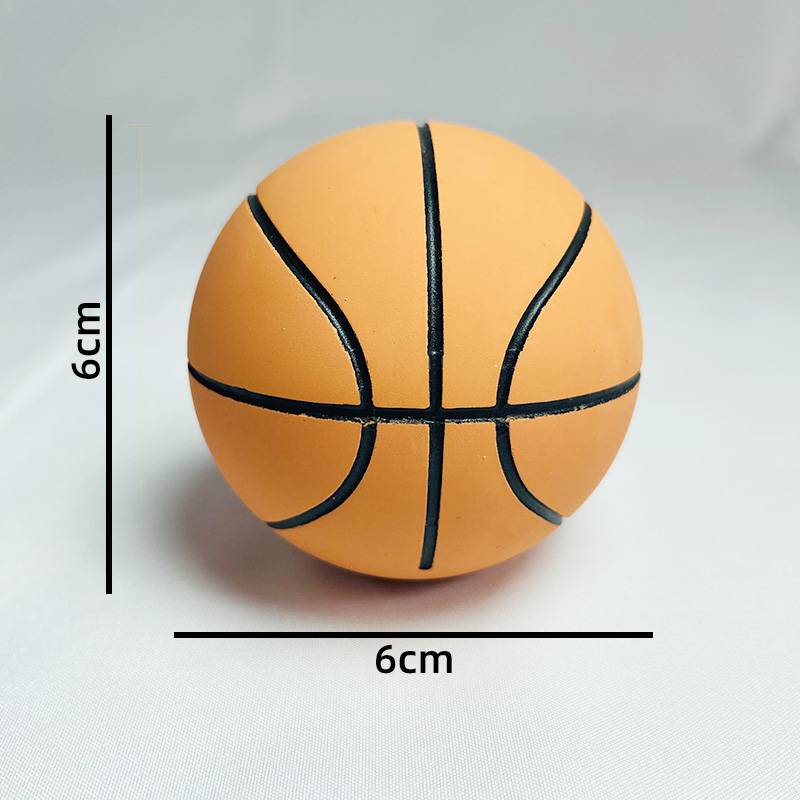 Mini Bouncing Boy Little Basketball Baby Rubber Pumpball Specialized In Careless Toy Ball