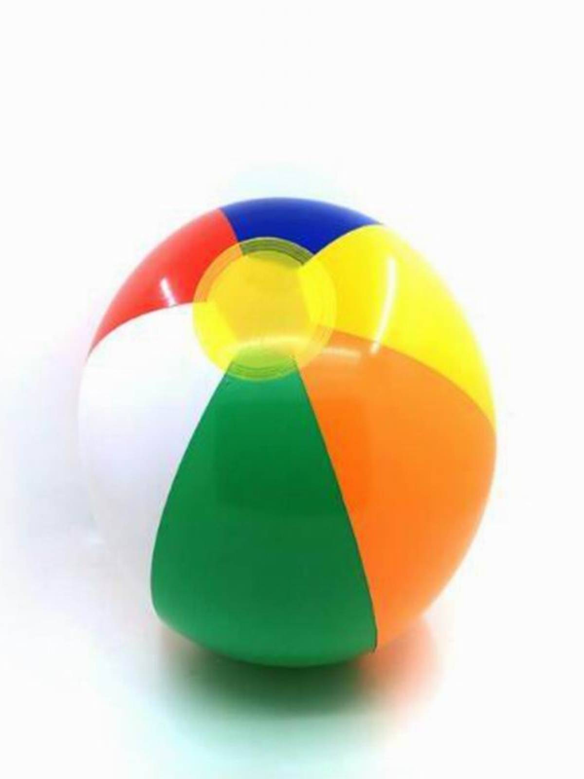 Color inflatable beach outdoor drama water ball adult children swimming pool toy, baby baby early teaching ball, water ball