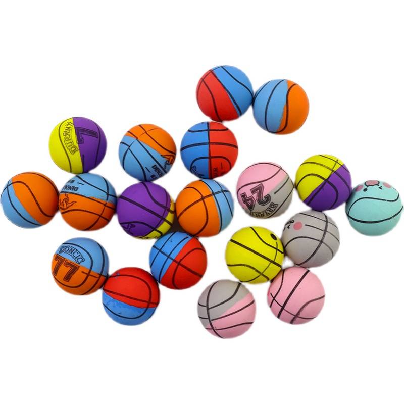 Children's fans, rubber elastic ball venting the bomb jumper solid shooting ball baby puzzle toy ball