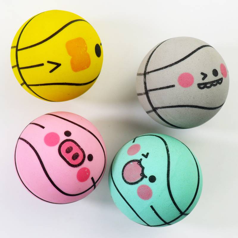 Solid elastic ball (random one emoticon)