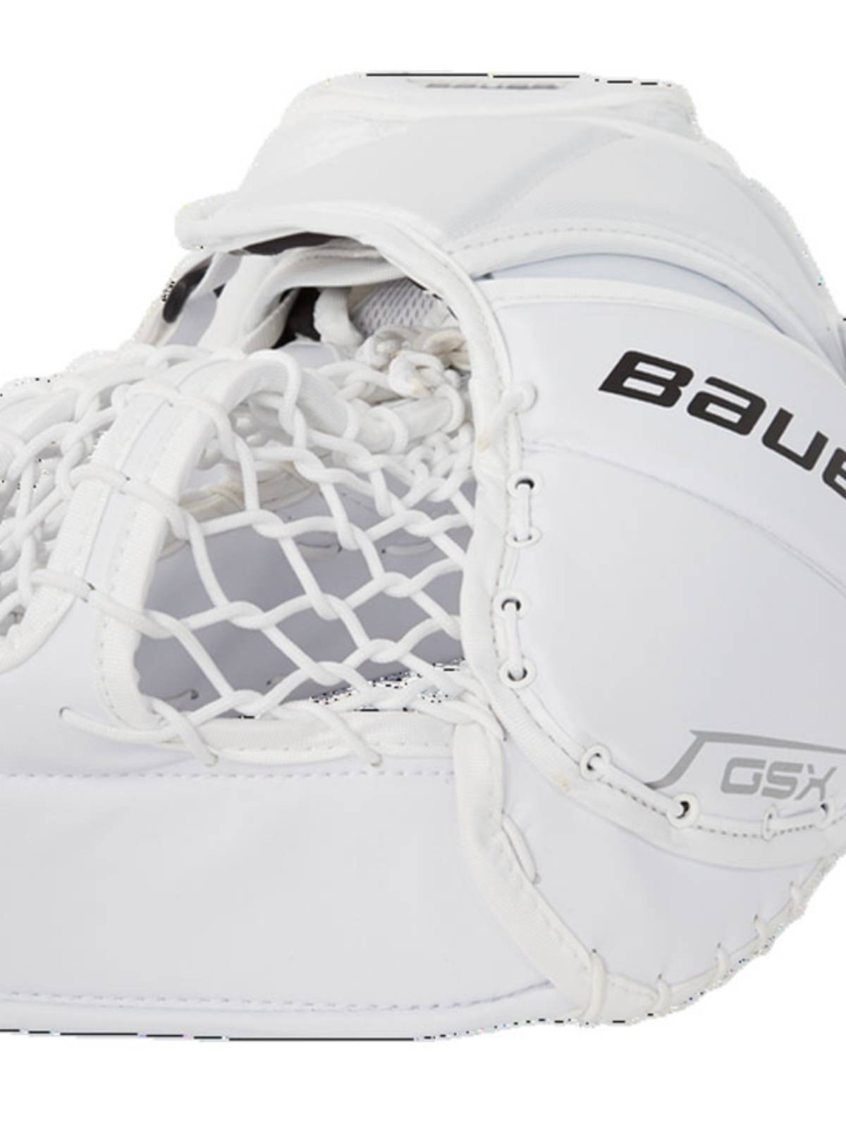 New BAUER/Ball GSX Ice Hockey goalkeeper grasping the hand to block the young adult curl hockey skating protective
