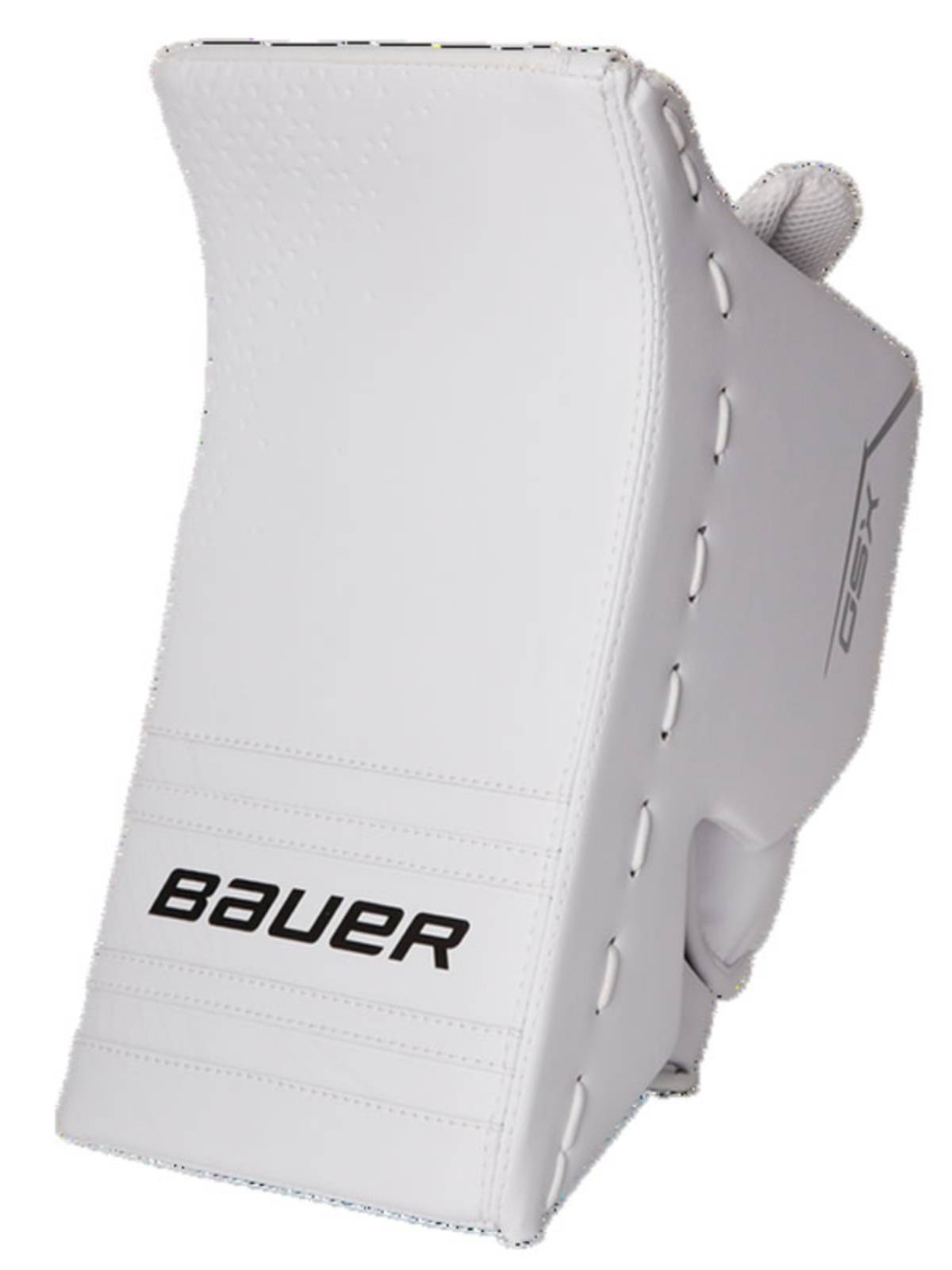 New BAUER/Ball GSX Ice Hockey goalkeeper grasping the hand to block the young adult curl hockey skating protective