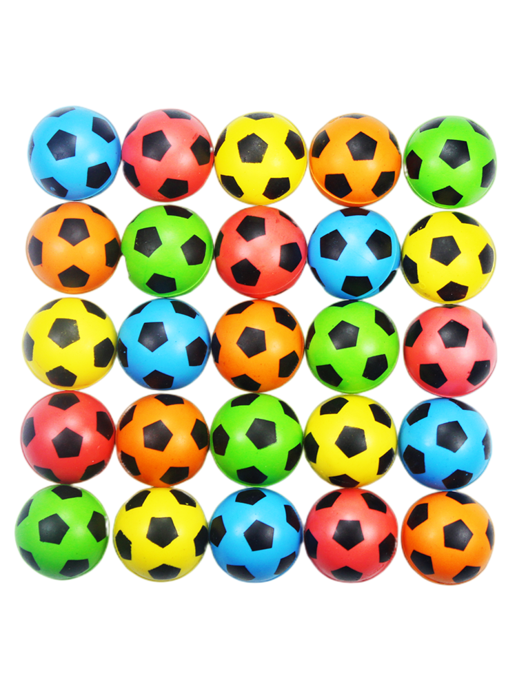 No. 32 Color Football Plurrying Ball One -dollar Gacha Jumping Ball Dragon Ball Ball Retail 1 yuan toy