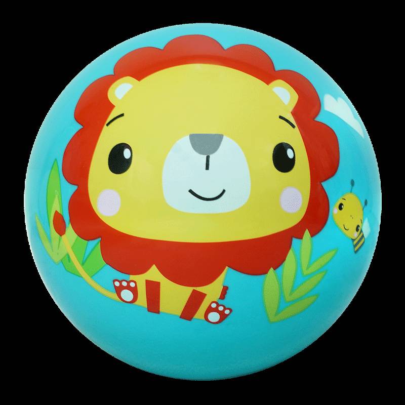 Fei Xue inflatable toy leather ball elastic shooting ball kildlon outdoor sports ball non -toxic and quiet PVC basketball 9 inches