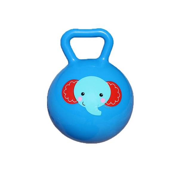 4 -inch rattling ball blue