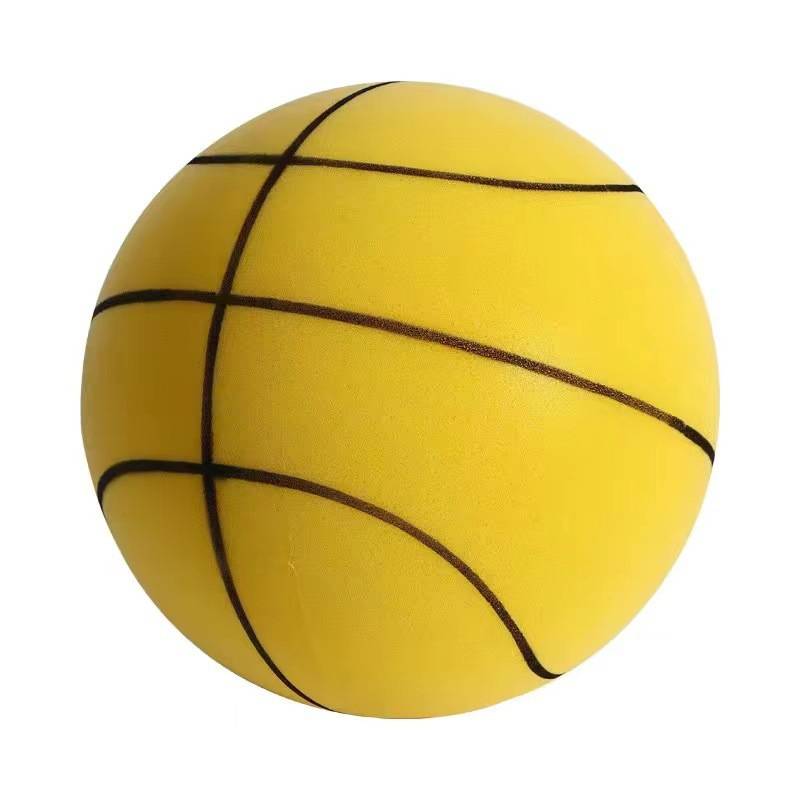 [Yellow Striped] No. 7 quietly shooting the ball [24cm diameter]]