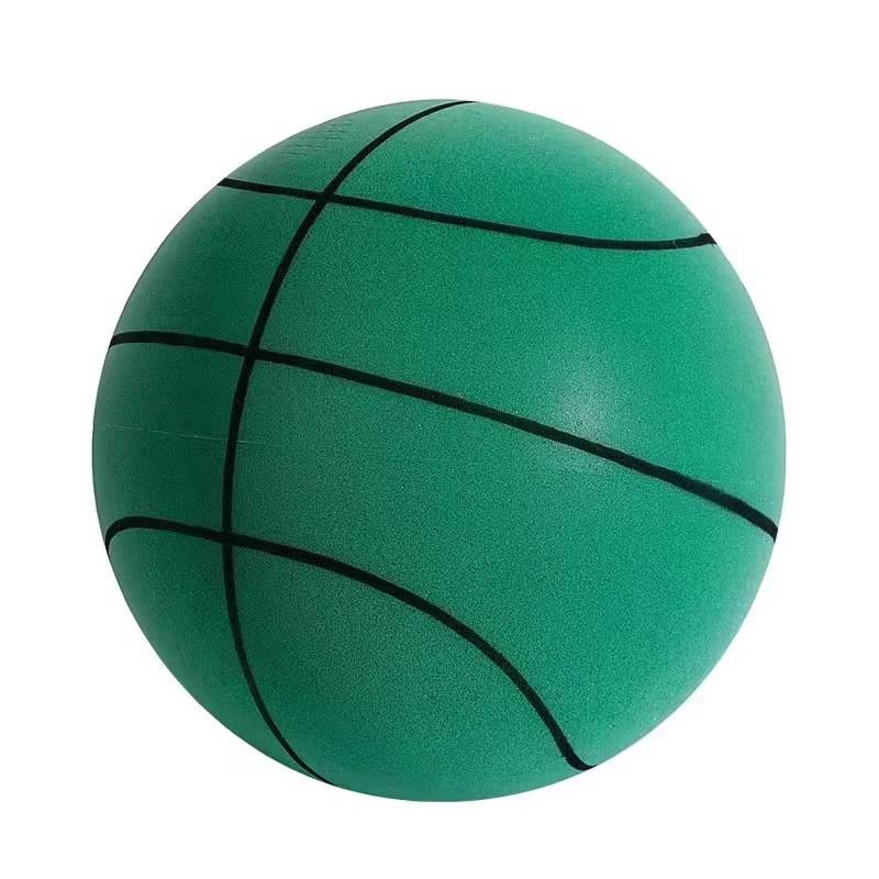 [Green stripes] No. 7 quietly pat the ball [24cm diameter]]