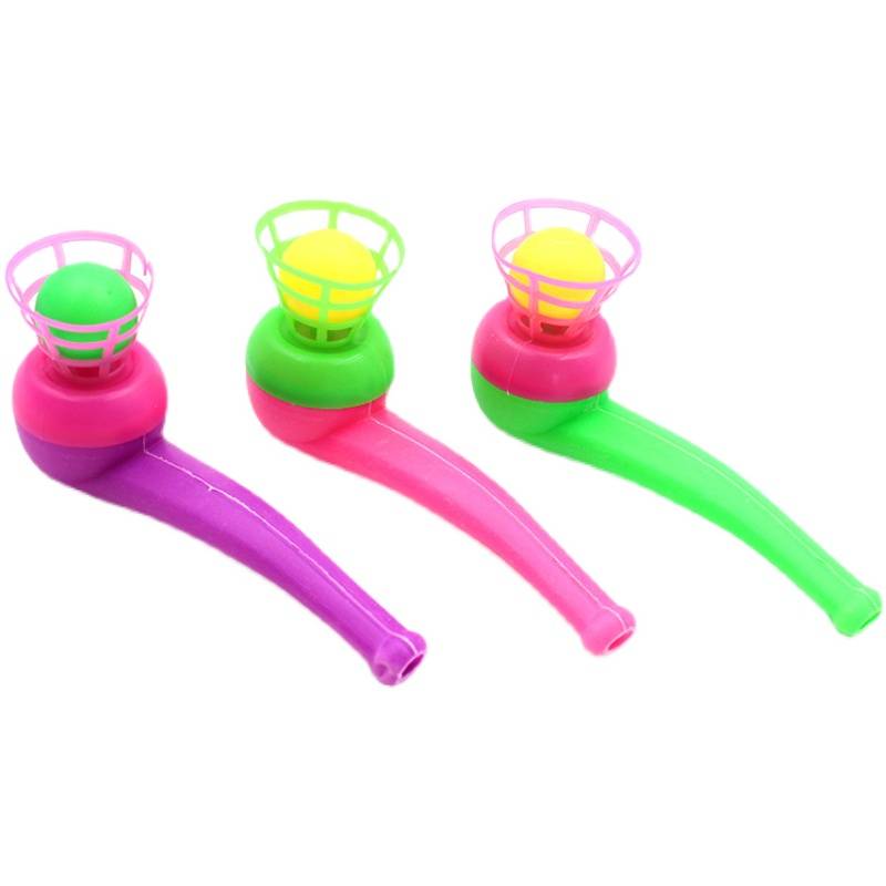After 8090, the old suspended ball blowing ball magic suspended ball suspended ball plastic smoke fighting children's puzzle blowing small ball toys