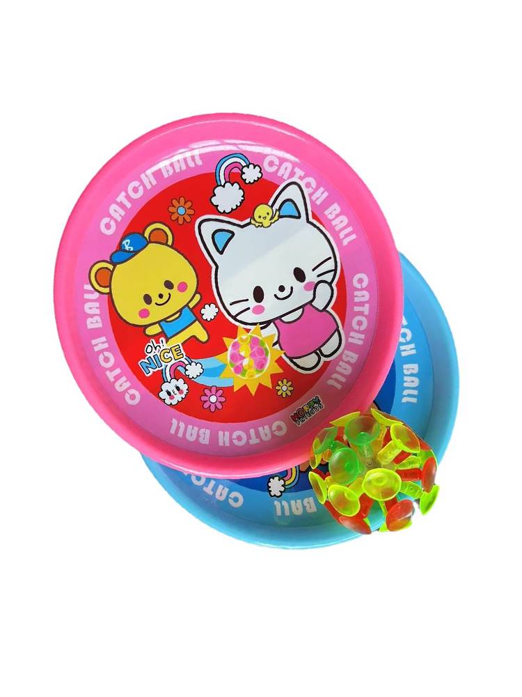 Su suction balls throw ball Children's light and sticky ball Children's suction cricket throwing docking English teaching aid ball toys