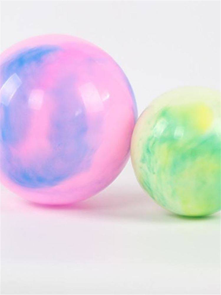 Nanshu 15-45 cm cloud color ball children's inflatable toy shooting ball night market swinging source cloud color cloud ball