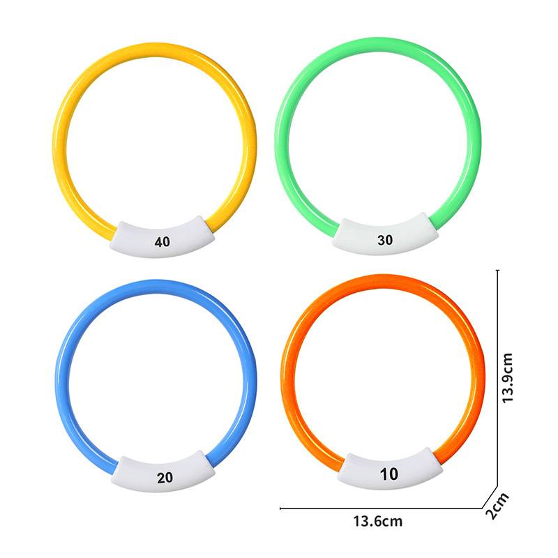 4 digital diving rings 200 grams