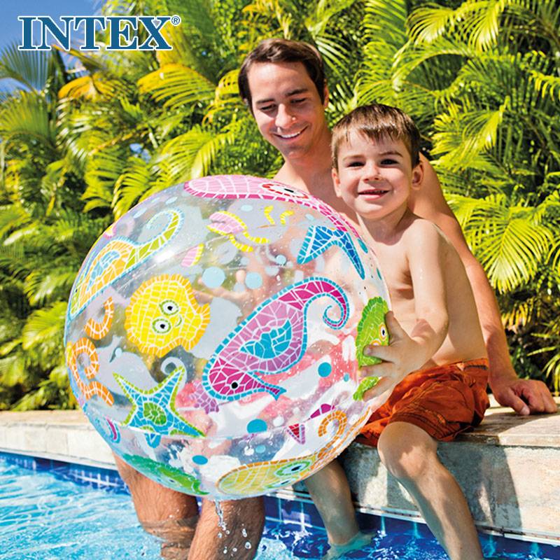 original authentic Intex beach ball beach ball inflatable ball water ball, water ball, water toy thickened environmental protection
