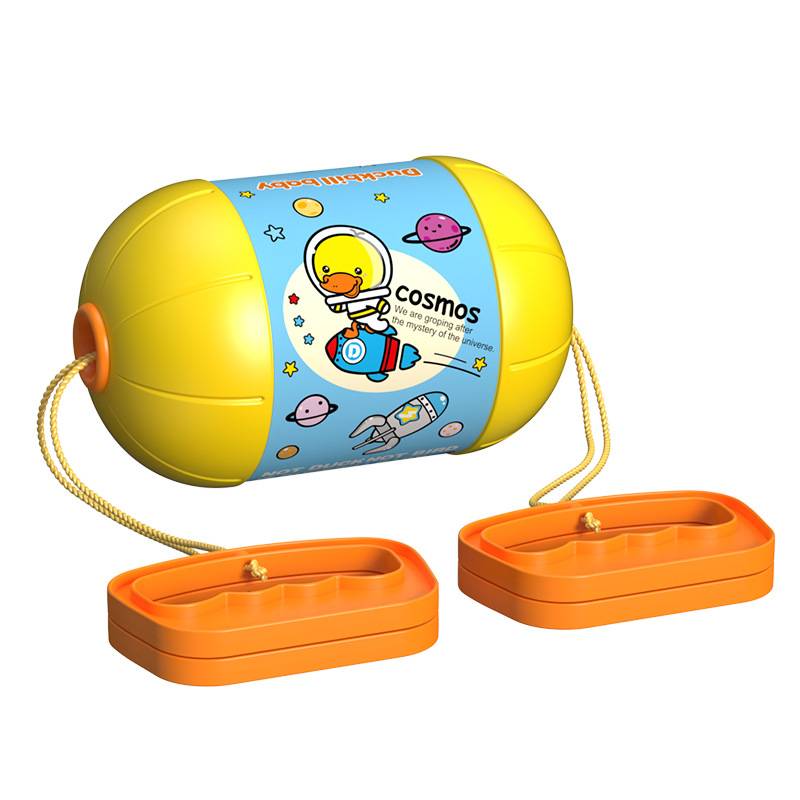 Children's Lala ball training device with lighting double -handed player balls and kindergarten feel training toys children hand pull ball