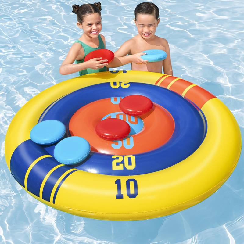 Men and Women Babies Swimming Pool Play Water Products Elastic Basketball House Children's Water Interactive Shooting Football Gate Disk