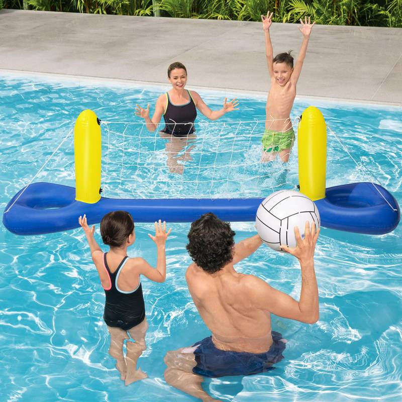 Men and Women Babies Swimming Pool Play Water Products Elastic Basketball House Children's Water Interactive Shooting Football Gate Disk