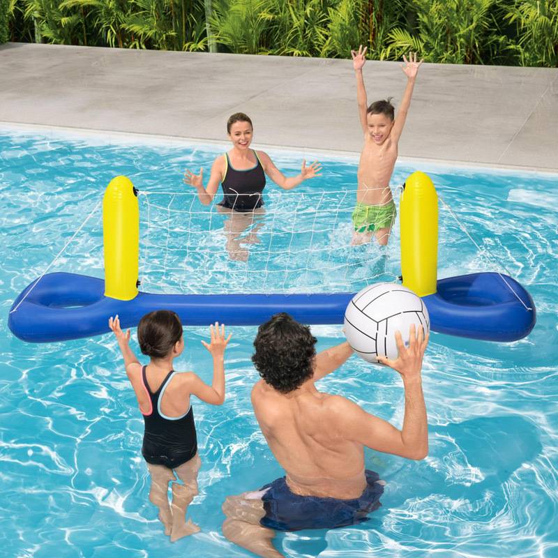 52133 Water Volleyball Network 244x64cm (including one volleyball)