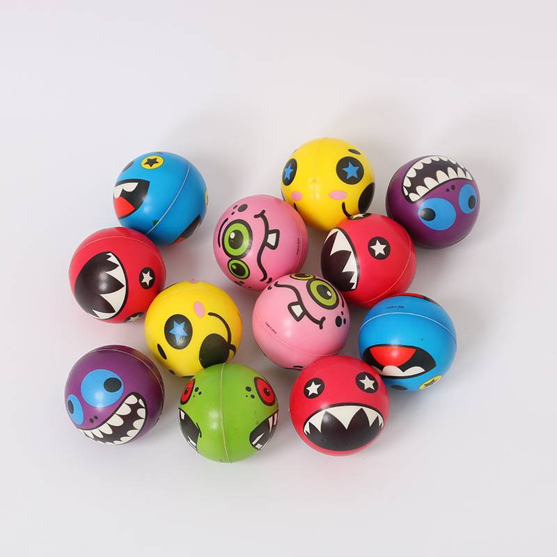 Printing solid sponge leakage piano wrist hand -like training pineral ball football basketball children's ball children's ball