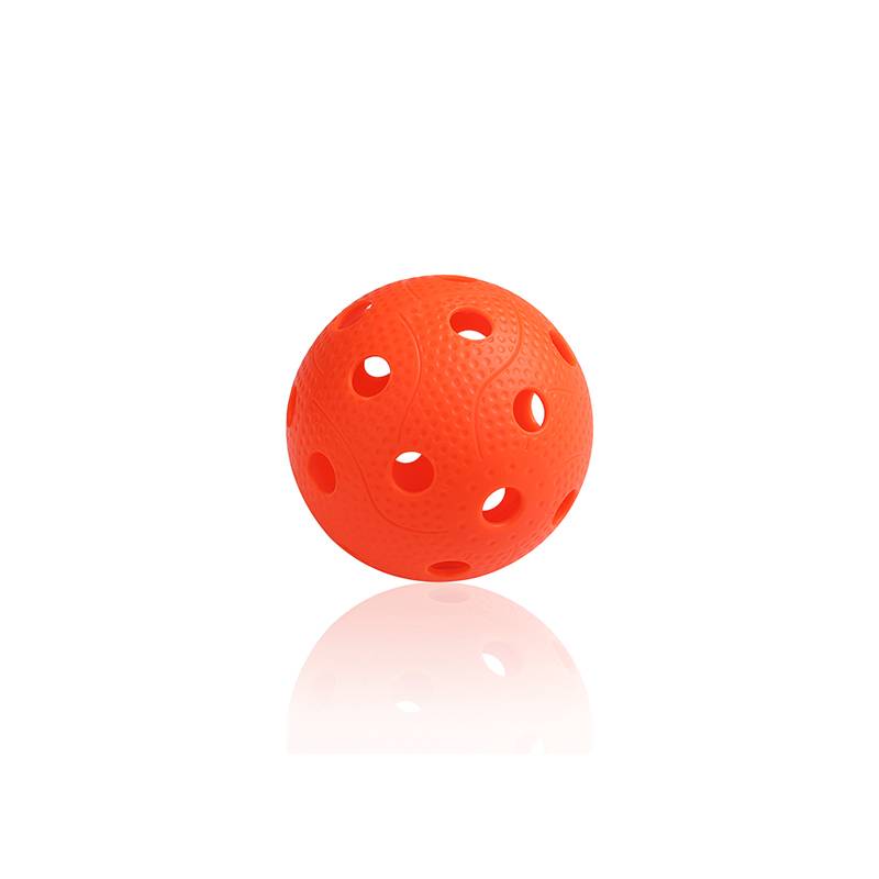 Dry land ice hockey training ball soft curved hockey training ball snow earth Floorball Floorball
