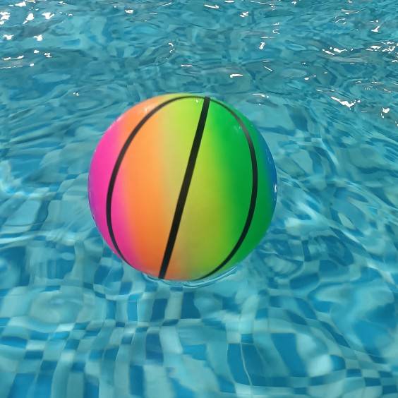 Rainbow Ball Water and Land Common Beach Ball Beach Play Drama Aquarius Children Adult Water Volleyball Football