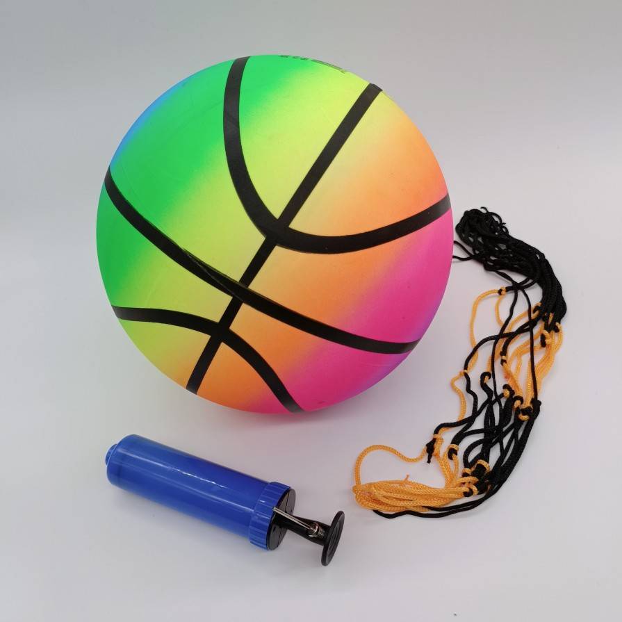 Rainbow Blue Ball Pulling Barbone