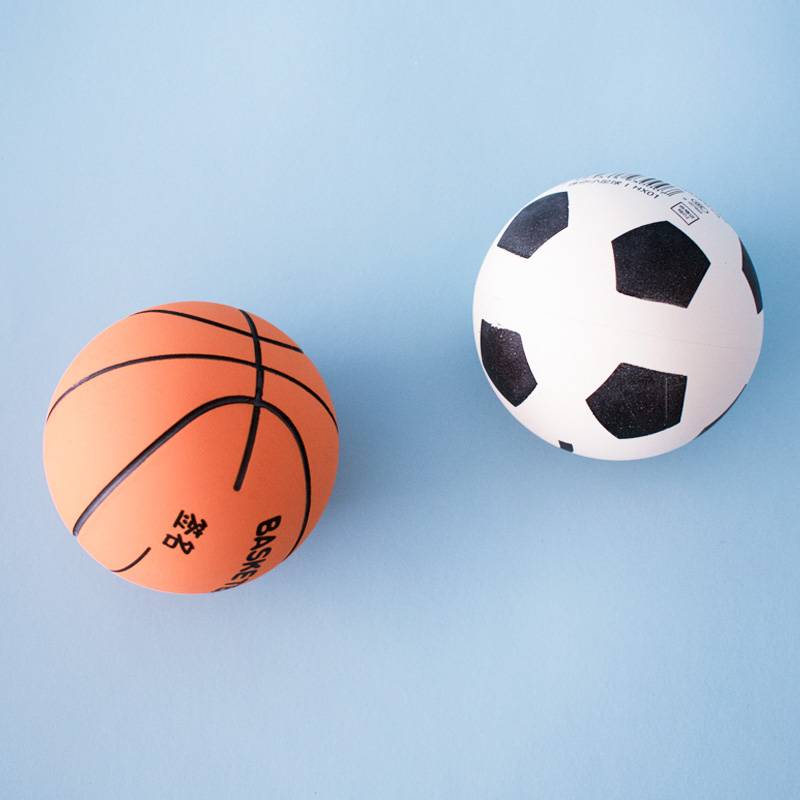 Primary color basketball+primary color football