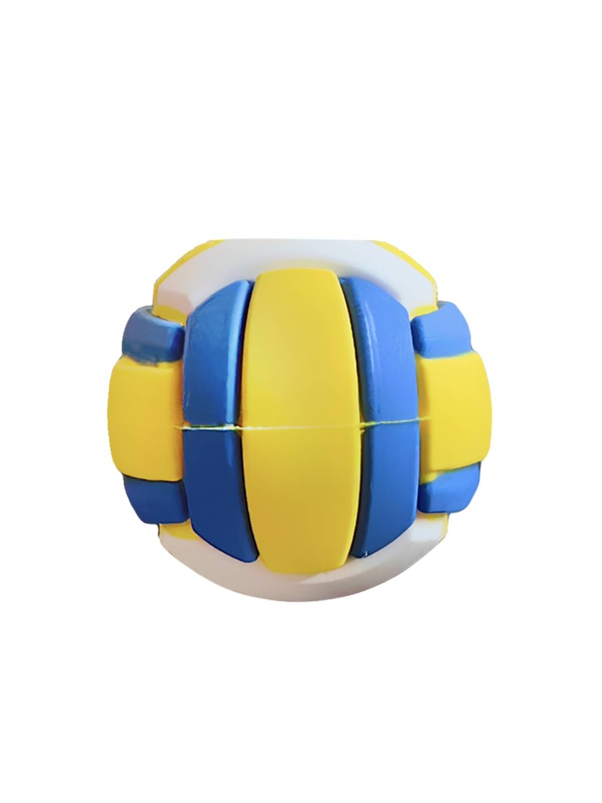 2cm mini small football volleyball solid rubber material simulation volleyball can be used as a ring DIY Man exhibition peripheral