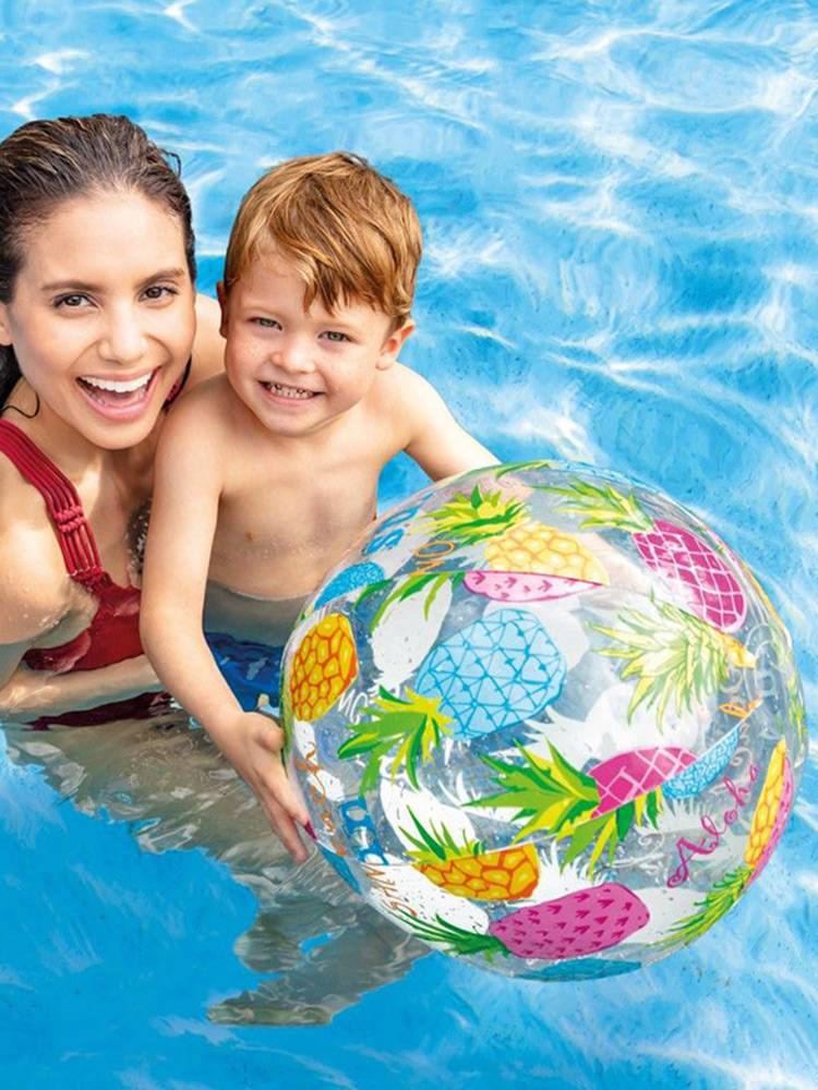 Summer INTEX inflatable beach ball children's water ball swimming pool floating toy big ball children's water volleyball