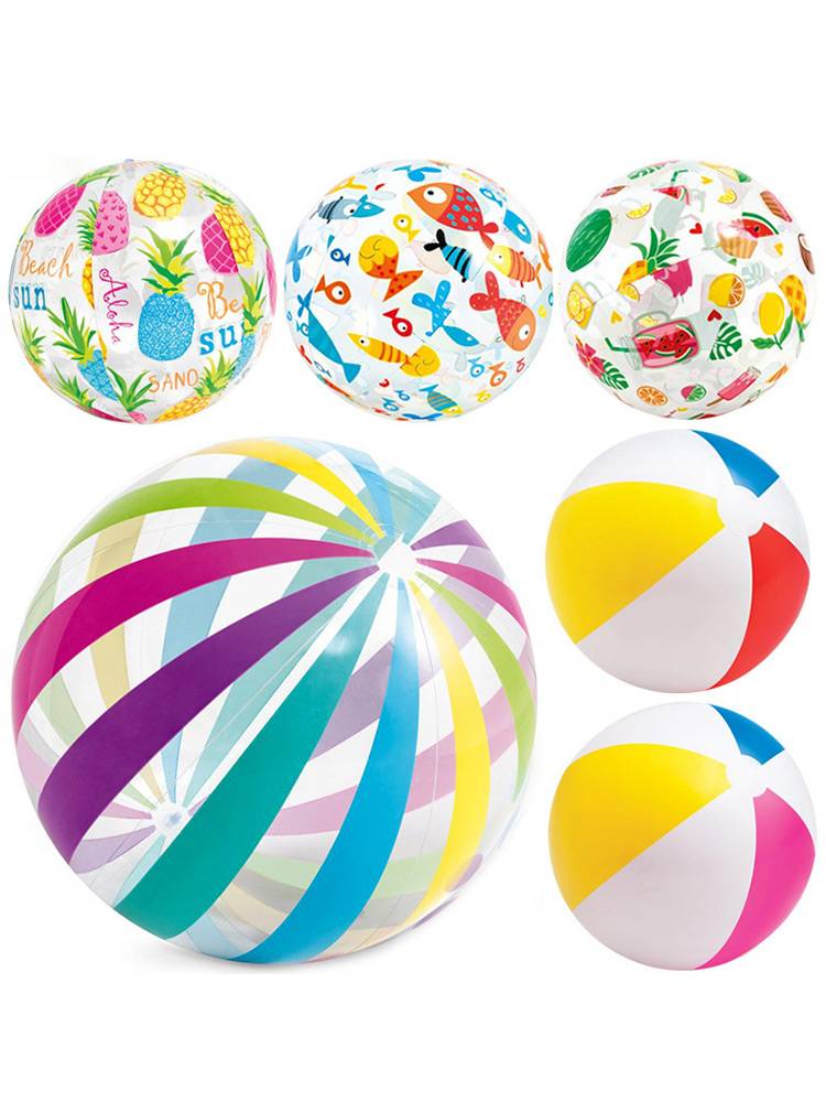 Summer INTEX inflatable beach ball children's water ball swimming pool floating toy big ball children's water volleyball
