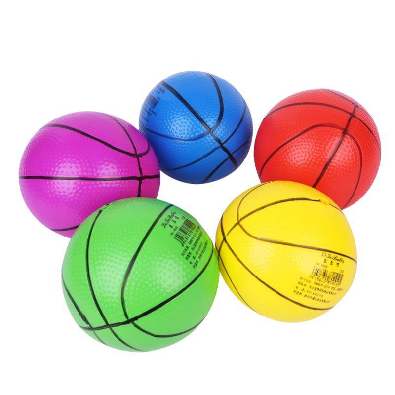Small ball football children's basketball kindergarten dedicated to shooting ball baby ball elastic inflatable toys grabbed the ball
