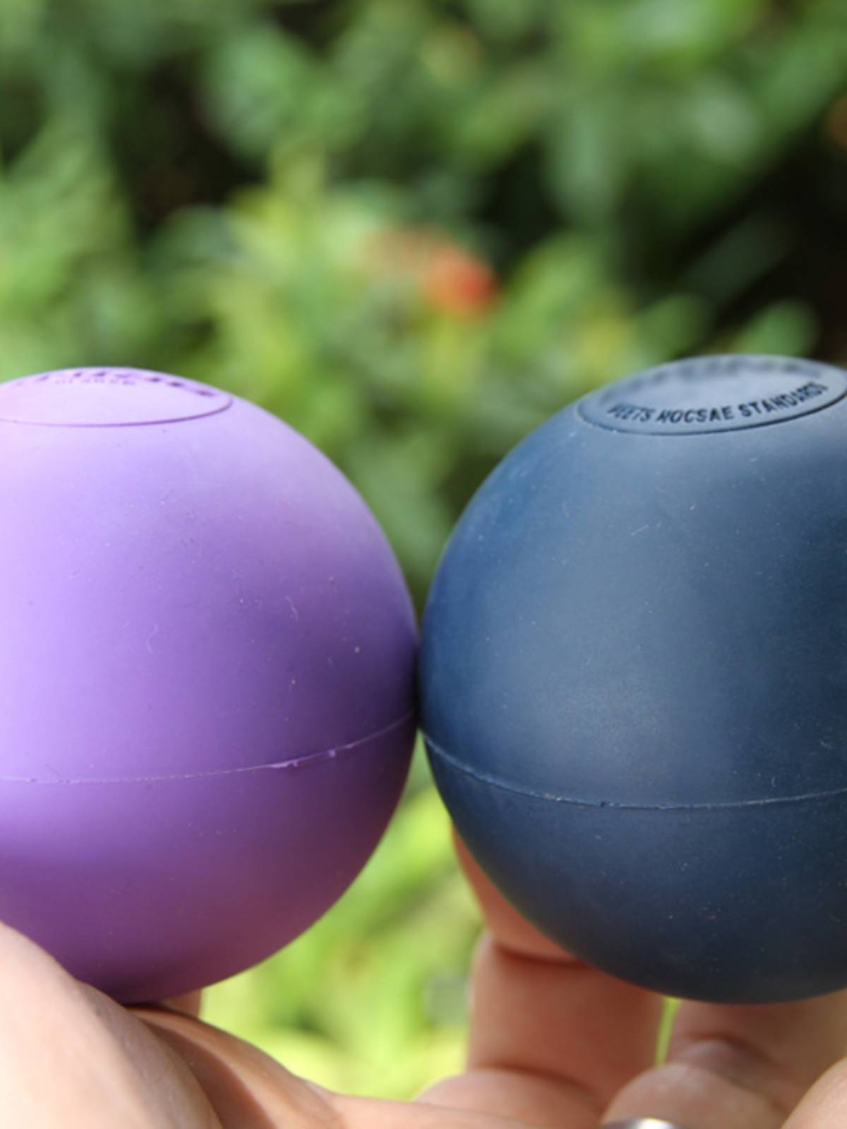 Lacrosse long curved hockey gym ball rubber ball warrior Brine STX 2 starting 