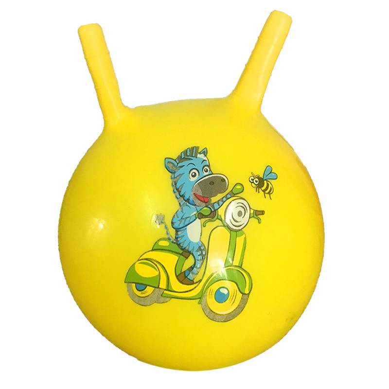Children's small leather player grabbed the ball inflatable toys, the quiet trumpet sheep, grab the training ground, stall the watermelon ball