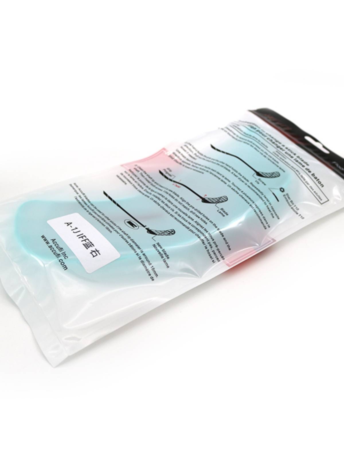 Accufli Oakfield IFF certification Floorball's dryland ice hockey blessing ball on the ground racket